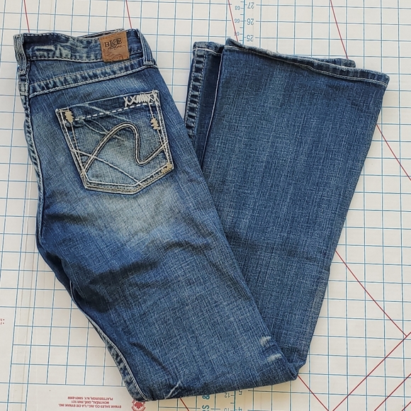 BKE Denim - BKE Starlite Women's Jeans 29 x 31.5 Denim Distressed Low Rise